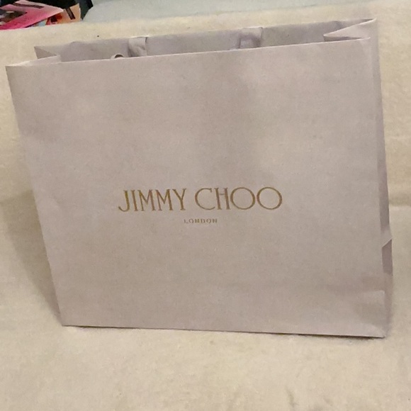 Jimmy Choo London  Shopping paper bag small ivory color 11,75x8,75x4,25 - Picture 1 of 7